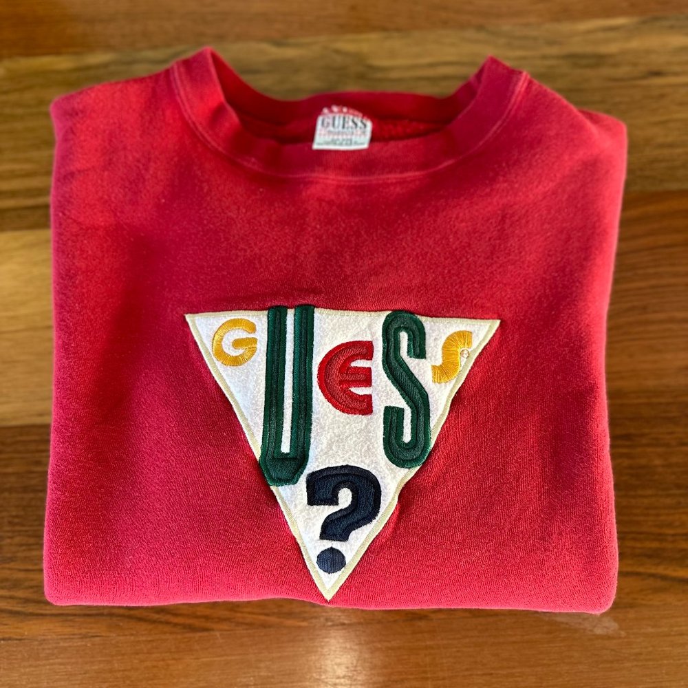 VINTAGE Guess Sweatshirt - Picture 1 of 3